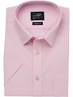 Daiber JN 680 Popelínová košile s krátkým rukávem 02.0680 light pink Daiber JN 680 Popelínová košile s krátkým rukávem 02.0680 light pink