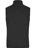 Daiber JN 1310 Pánská fleecová vesta 02.1310 black/black