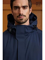 NEOBLU Alfi Men Pánská teplá parka 24.4002 deep black NEOBLU Alfi Men Pánská teplá parka 24.4002 deep black