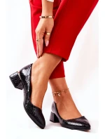 Lodičky Hadí Lewski 3118 Černé