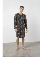 Pohodlná pánská noční košile 17617 - Vamp Pohodlná pánská noční košile 17617 - Vamp