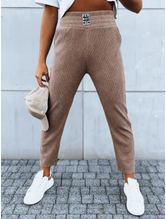 Dámské tepláky MOONLIGHT camel FashionStreet UY1642