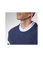 Pánský svetr ROSSIGNOL M Knitted Cn Sweater, tmavě modrý Pánský svetr ROSSIGNOL M Knitted Cn Sweater, tmavě modrý