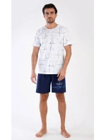 Pánské pyžamo šortky Plachetnice