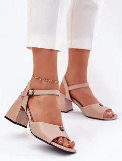 Sandály na podpatku  model 213185 Step in style