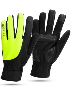Zimní rukavice Rogelli CORE II black-fluor L