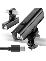 Přední světlo Rockbros RHL1000 černé