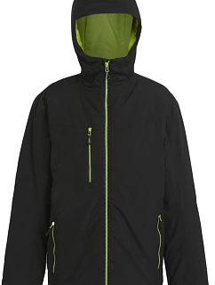 Regatta TRA 253 Prošívaná bunda "Navigate" 36.A253 black/lime green