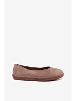 Dámské baleríny Barefoot Taupe Hollin Dámské baleríny Barefoot Taupe Hollin
