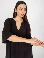 Dámské šaty  D73761M30214B černé - FPrice