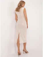 Šaty DHJ SK 19833.78P světle béžové Šaty DHJ SK 19833.78P světle béžové