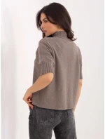 Jumper MI SW 0512.77 tmavě lila Jumper MI SW 0512.77 tmavě lila