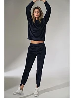 Dámské kalhoty M746 tmavě modré L