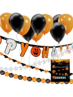 DEKORATIVNÍ SADA HAPPY HALLOWEEN 14 POLOŽEK