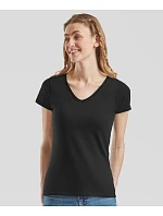 Fruit of the Loom Lady-Fit Valueweight V-Neck T Dámské tričko s výstřihem do V 16.1398 deep navy Fruit of the Loom Lady-Fit Valueweight V-Neck T Dámské tričko s výstřihem do V 16.1398 deep navy
