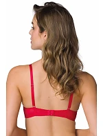Dámská podprsenka  Hannah 0115/11 Červená - MAT