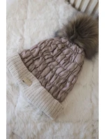 Čepice K160 béžová Čepice K160 béžová