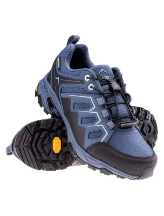 Unisex trekové boty Euren Low Wp WOS 92800490700 Tmavě modrá s tyrkys - Elbrus