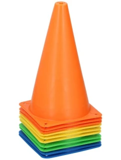 SADA TRÉNINKOVÝCH PATNÍKŮ VÝŠKA 23CM 10KS DUNLOP