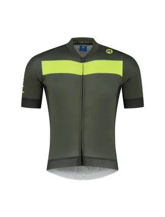 Rogelli pánský dres PRIME zelená/žlutá 2XL Rogelli pánský dres PRIME zelená/žlutá 2XL