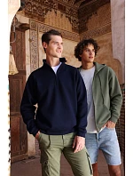 Fruit of the Loom Iconic Premium Hooded Sweat Jacket Mikina s kapucí z těžké bavlny 16.2286 deep navy Fruit of the Loom Iconic Premium Hooded Sweat Jacket Mikina s kapucí z těžké bavlny 16.2286 deep navy