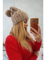 Milano fleecová čepice K203 tmavě béžová Milano fleecová čepice K203 tmavě béžová
