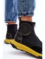 Dámské kožené boty s zipem Maciejka 06297-01 černé Dámské kožené boty s zipem Maciejka 06297-01 černé