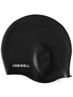 Černá plavecká čepice Crowell Ear Bora.2