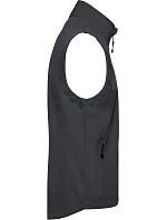 Daiber JN 1022 Pánská 3-vrstvá softshellová vesta 02.1022 black