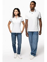 Kariban K 252 Dámské kontrastní piqué polo 20.K252 white/navy/white Kariban K 252 Dámské kontrastní piqué polo 20.K252 white/navy/white