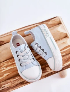 Dětské látkové tenisky BIG STAR KK374073 Modrá