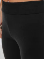 Dámské 3/4 legíny s vysokým pasem černé FashionStreet UY2738 Dámské 3/4 legíny s vysokým pasem černé FashionStreet UY2738
