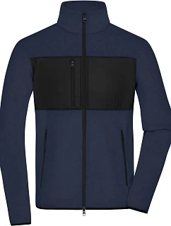 Daiber JN 1312 Pánská fleecová bunda 02.1312 navy/black