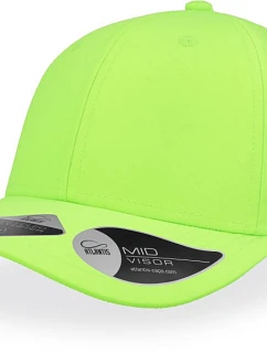 Atlantis Headwear Recy Feel 6 panelová kšiltovka "Recy Feel" 33.6080 green fluo