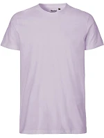 Neutral O 61001 Pánské tričko z bio bavlny 77.6101 dusty purple