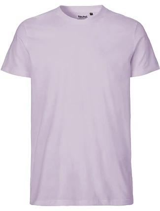 Neutral O 61001 Pánské tričko z bio bavlny 77.6101 dusty purple