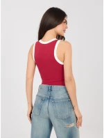 Top D16197AJ02864A tmavě červená