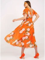 Šaty DHJ SK 15722.67P oranžová Šaty DHJ SK 15722.67P oranžová