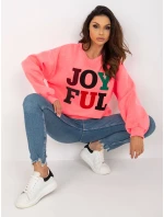 Mikina EM BL 617 5.00X fluo růžová Mikina EM BL 617 5.00X fluo růžová