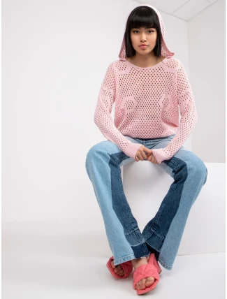 Dámský svetr LC SW 0237.26P světle růžový