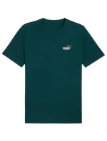 Pánské tričko Puma Ess 2 Color Small No. 1 Logo Tee sea green 684717 75 pánské