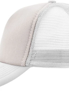 Daiber MB 70 5 panelová polyesterová síťovaná kšiltovka 03.0070 light grey/white