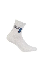 Chlapecké vzorované ponožky Wola W44.P01 U44.P01 33-38