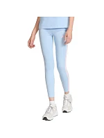 Dámské legíny adidas Essentials 3-Stripes Cotton, světle modré, KD2352