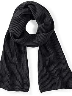 Beechfield B 469 Pletená šála "Metro" 53.0469 black
