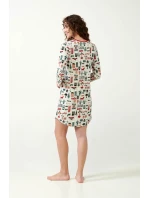 Vamp - Dámská noční košile s potiskem 21654 - Vamp Vamp - Dámská noční košile s potiskem 21654 - Vamp