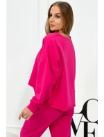 Set 2dílná mikina + kalhoty fuchsie Set 2dílná mikina + kalhoty fuchsie