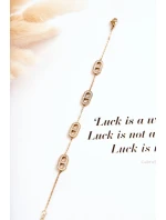 Náramek Na Silném Retízku Zlatý Náramek Na Silném Retízku Zlatý