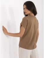 Tričko CLM TS 1729.86 světle hnědé