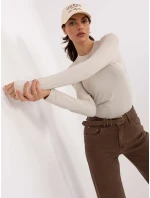 Halenka D12099M02788A světle béžová